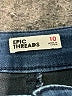 Epic Threads Solid Blue Jeans Size 10 - photo 3