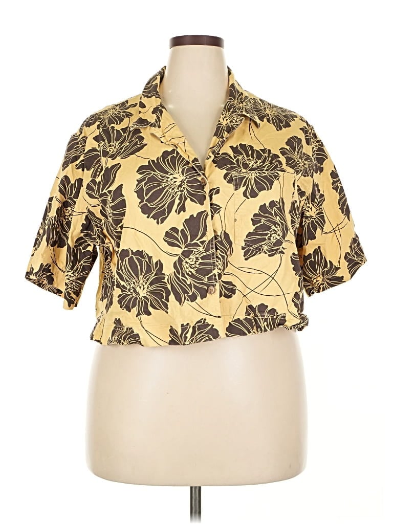 Pre-owned Gap Jacket In Gold