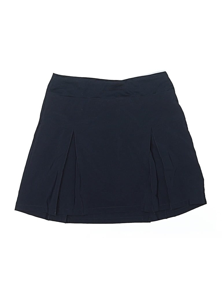 Pre-owned Lands' End Kids' Active Skirt In Blue