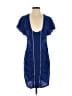 Ali Ro 100% Silk Blue Cocktail Dress Size 4 - photo 1