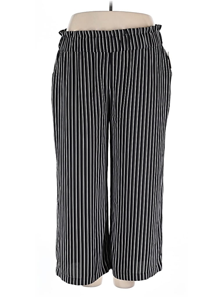 Pre-owned Halogen Casual Pants In Black