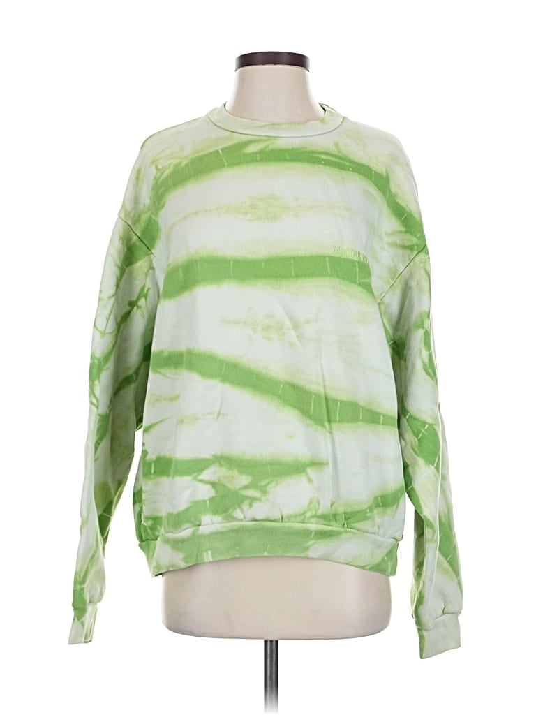 Pre-owned Madhappy Sweatshirt In Green