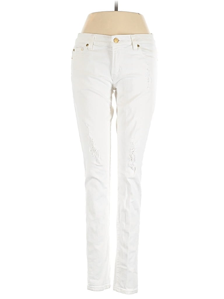 Pre-owned Michael Michael Kors Jeans In White