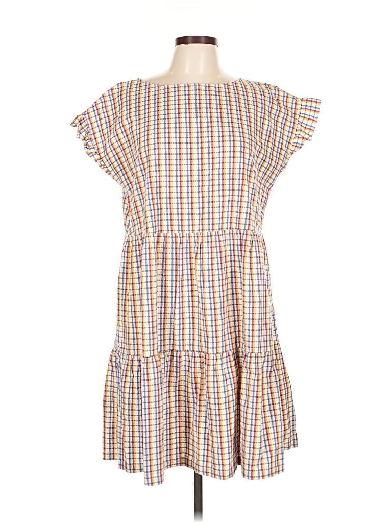 Pre-owned Ann Taylor Loft Outlet Casual Dress In Orange