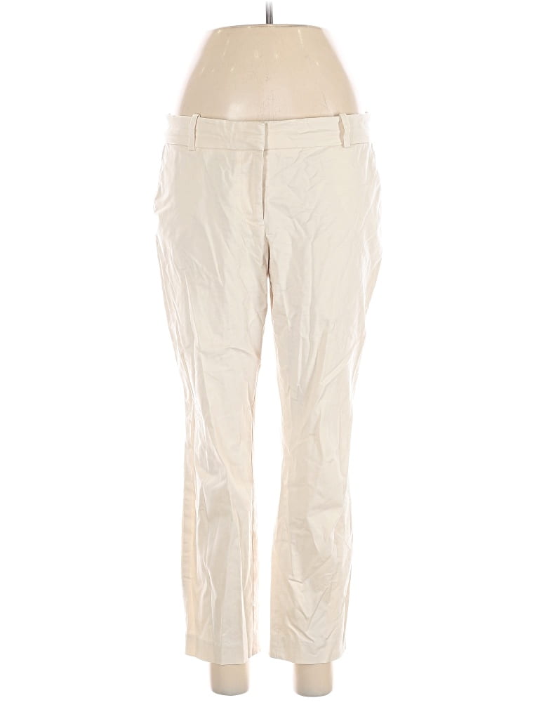 Pre-owned J.crew Factory Store Casual Pants In White
