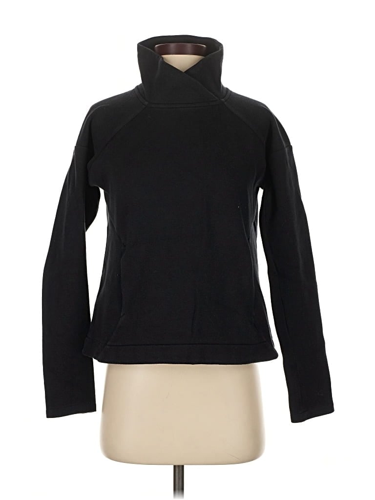 Pre-owned Champion Turtleneck Sweater In Black