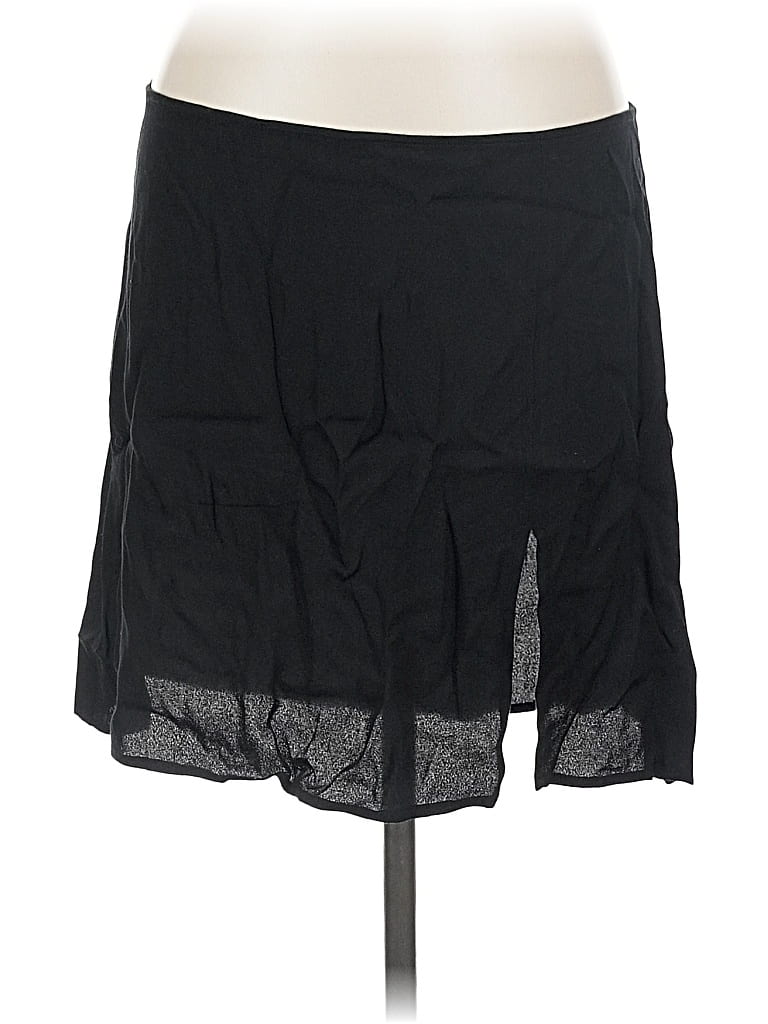 Pre-owned Reformation Casual Skirt In Black