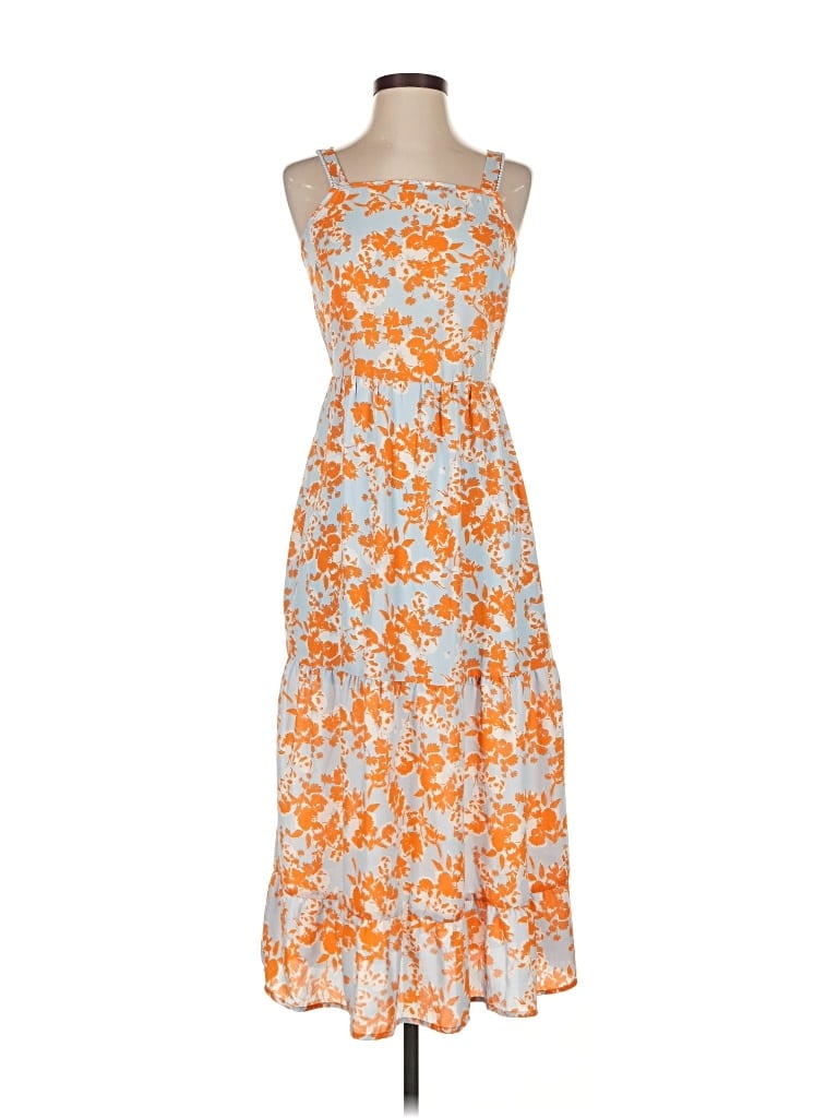 Pre-owned Jessica Simpson Casual Dress In Orange