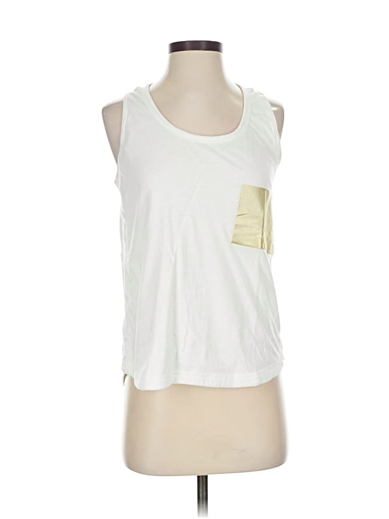 Pre-owned Adidas Stella Mccartney Sleeveless T-shirt In White