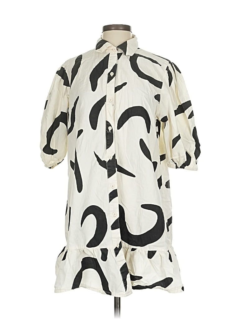 Pre-owned Sincerely Jules Casual Dress In White