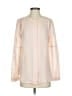 J.Crew 100% Cupro Pink Long Sleeve Blouse Size 4 - photo 1