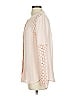 J.Crew 100% Cupro Pink Long Sleeve Blouse Size 4 - photo 5