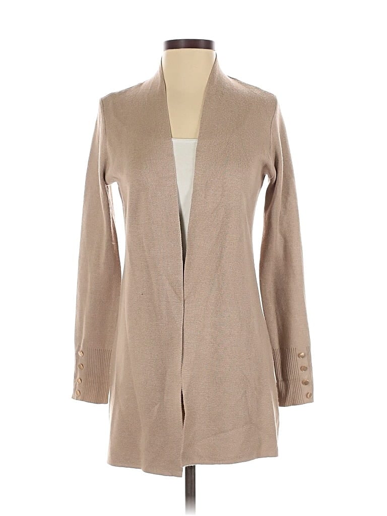 Pre-owned Cyrus Cardigan Sweater In Tan