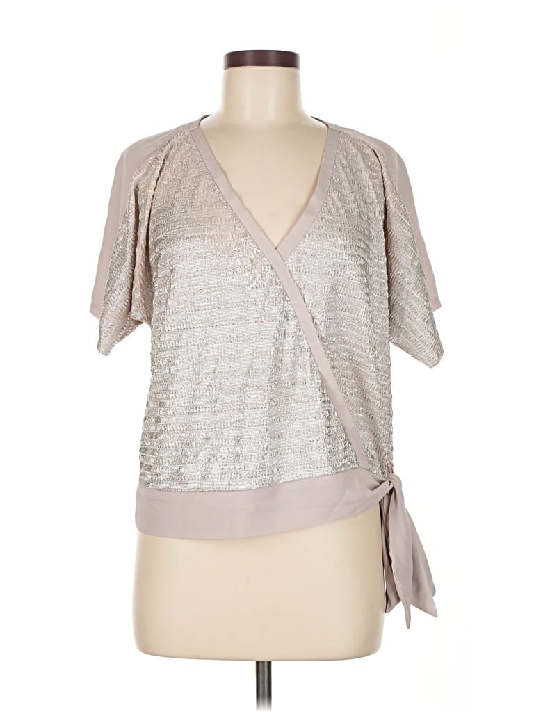 Pre-owned Oasis Kimono In Silver