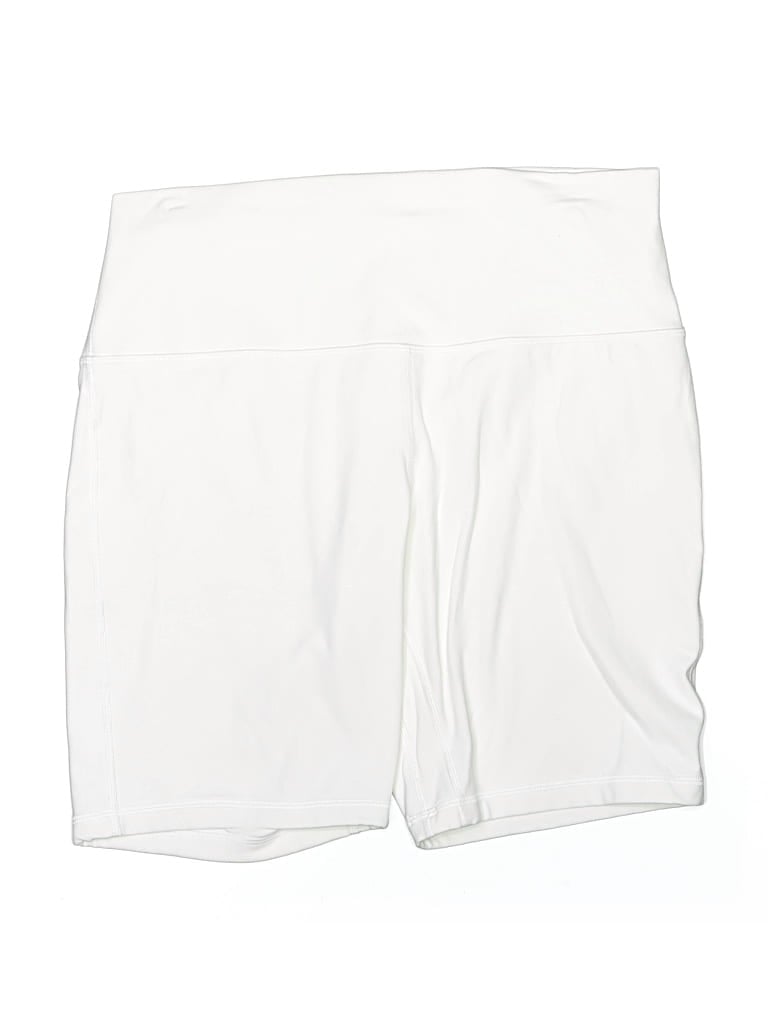 Pre-owned Lululemon Athletica Athletic Shorts In White