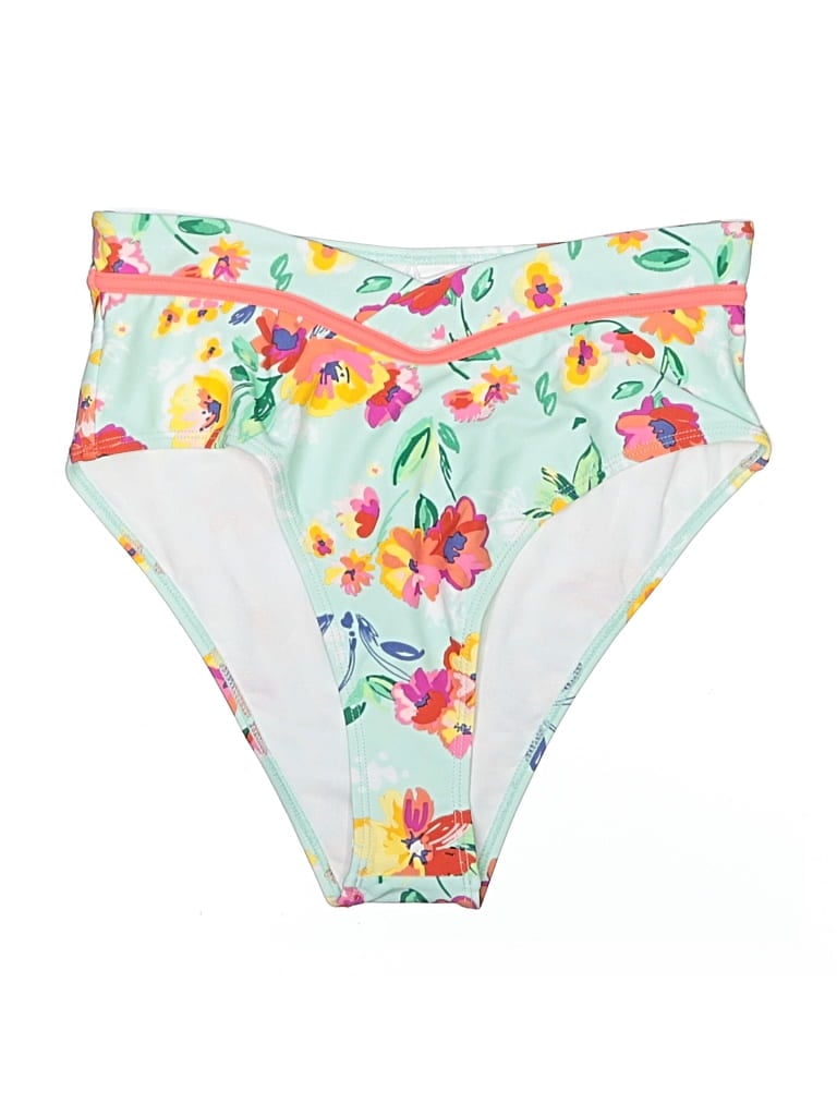 Pre-owned Cupshe Swimsuit Bottoms In White