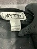 mYTH 100% Polyester Black Short Sleeve Top Size L - photo 7