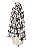 Assorted Brands Plaid Gray Tan 3/4 Sleeve Button-Down Shirt Size M (estimated) - photo 5