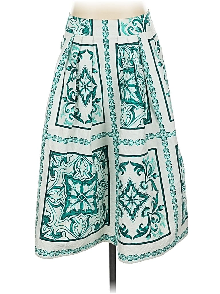 Pre-owned Eva Mendes By New York & Company Casual Skirt In Blue