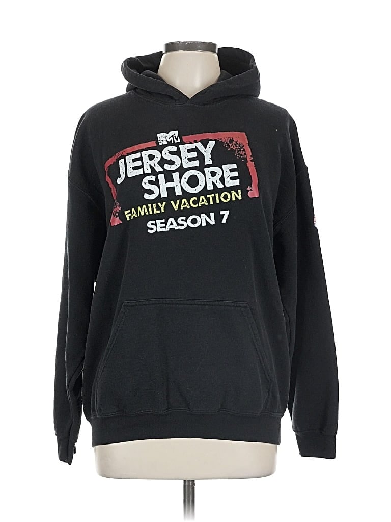 Pre-owned Unbranded Pullover Hoodie In Black