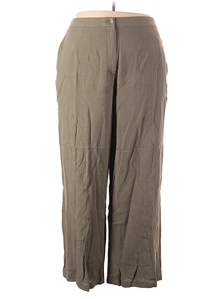 Pre-owned Asos Design Casual Pants In Gray