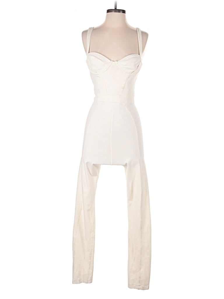 Pre-owned House Of Cb Jumpsuit In White