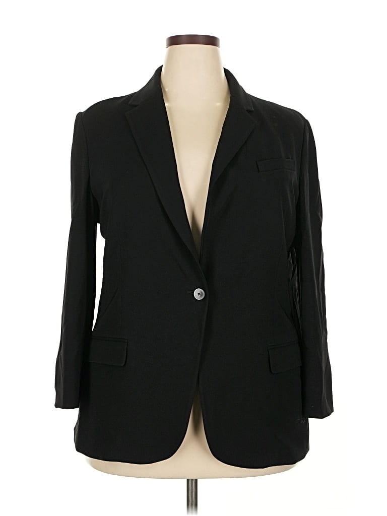Pre-owned Theory Blazer Jacket In Black