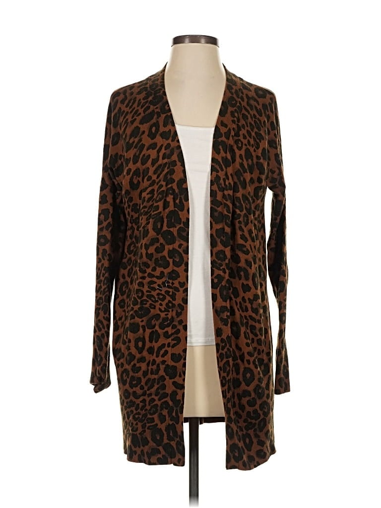 Pre-owned Sanctuary Cardigan Sweater In Brown