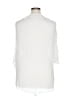 Anne Cole 100% Rayon White 3/4 Sleeve Blouse Size XL - photo 2