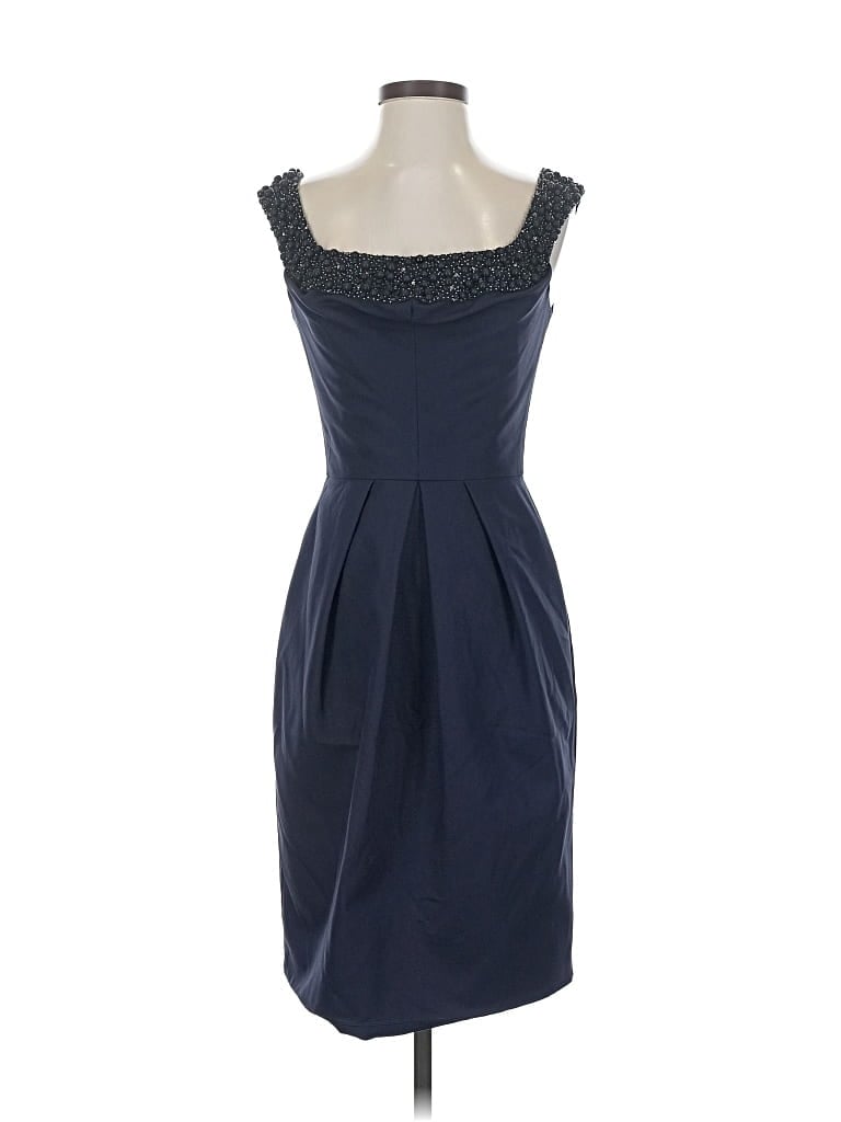 Pre-owned Lela Rose Cocktail Dress In Blue