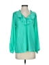 Lilly Pulitzer Green 3/4 Sleeve Blouse Size XS - photo 1