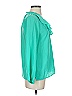 Lilly Pulitzer Green 3/4 Sleeve Blouse Size XS - photo 4