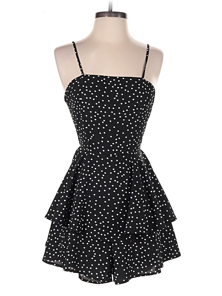 Pre-owned Shein Romper In Black