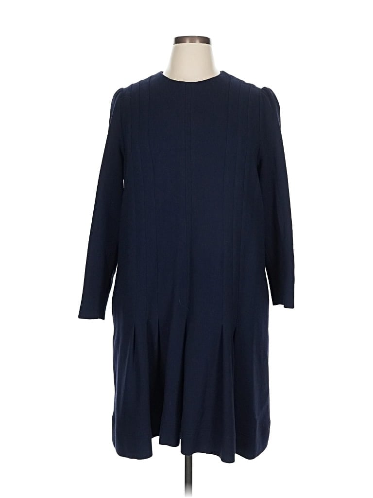 Pre-owned Lela Rose Casual Dress In Blue