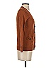Wallace 100% Cotton Brown Long Sleeve Top Size XS - photo 4