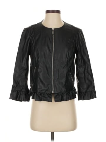 Roz & Ali Faux Leather Jacket (view 1)