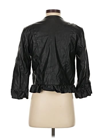 Roz & Ali Faux Leather Jacket (view 2)