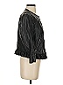 Roz & Ali 100% Polyurethane Black Faux Leather Jacket Size XS - photo 4