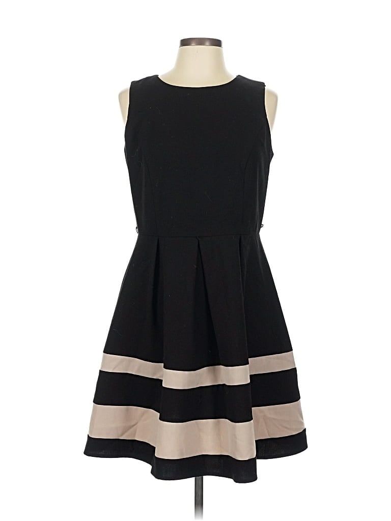 Pre-owned Ab Studio Cocktail Dress In Black