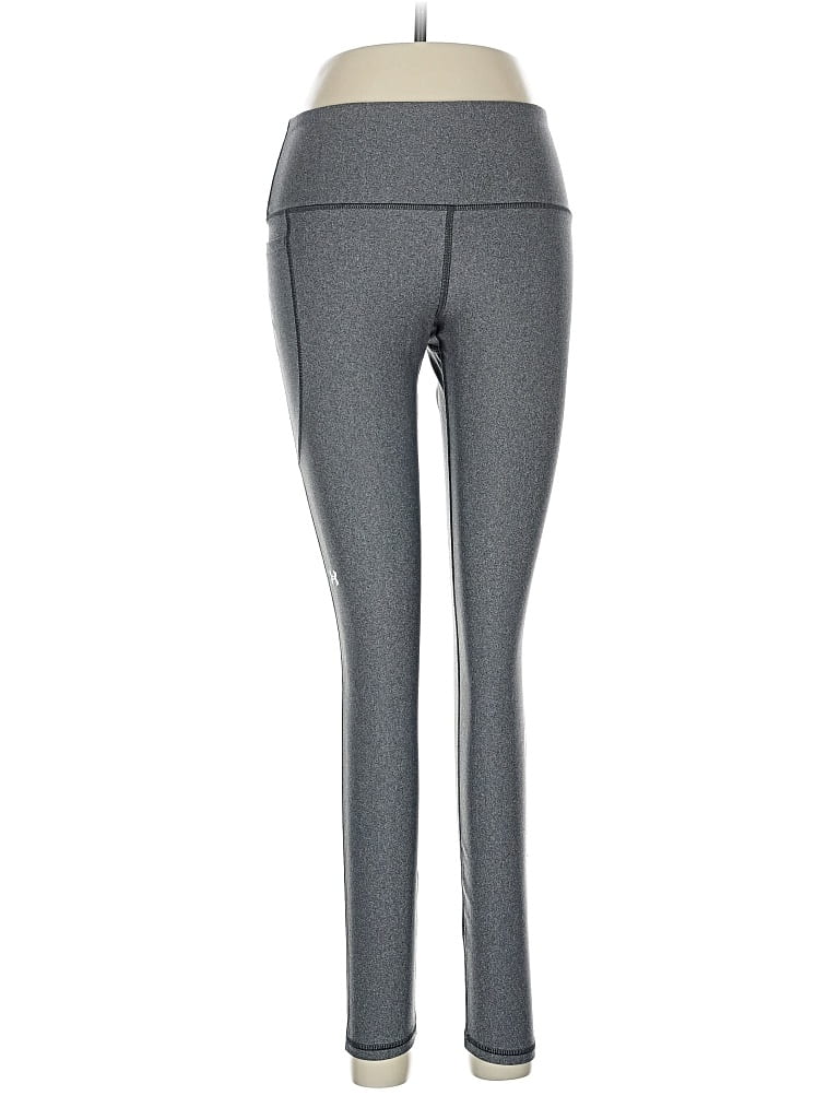 Pre-owned Under Armour Active Pants In Gray