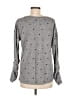 Wit & Wisdom Polka Dots Gray Pullover Sweater Size M - photo 2