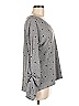 Wit & Wisdom Polka Dots Gray Pullover Sweater Size M - photo 4