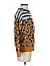 Ella Moss 100% Acrylic Animal Print Brown Pullover Sweater Size XS - photo 4
