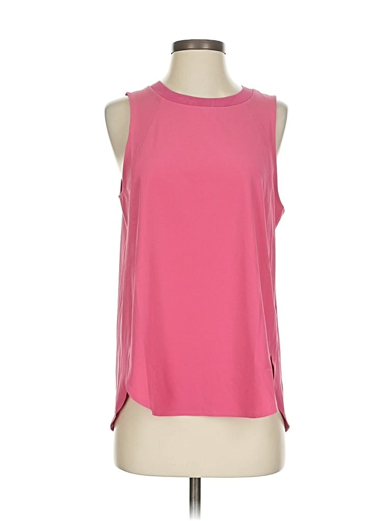 Pre-owned Athleta Sleeveless Blouse In Pink