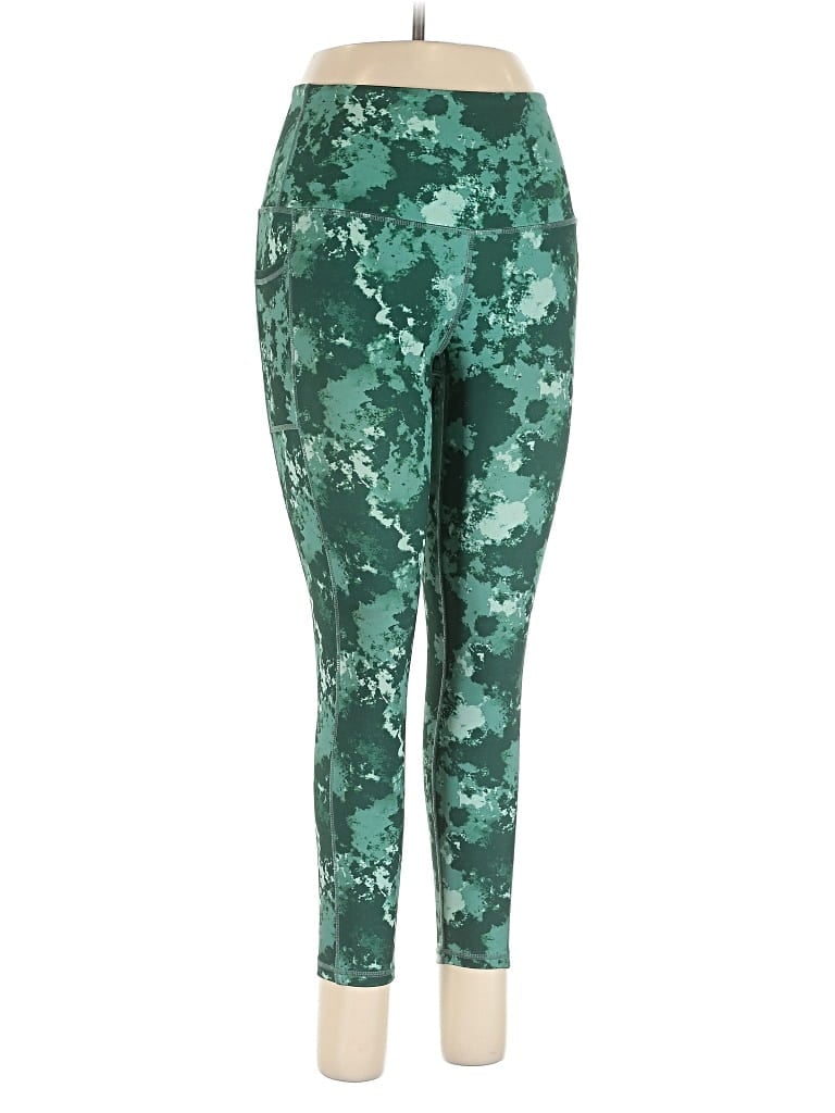 Pre-owned Velocity Active Pants In Green
