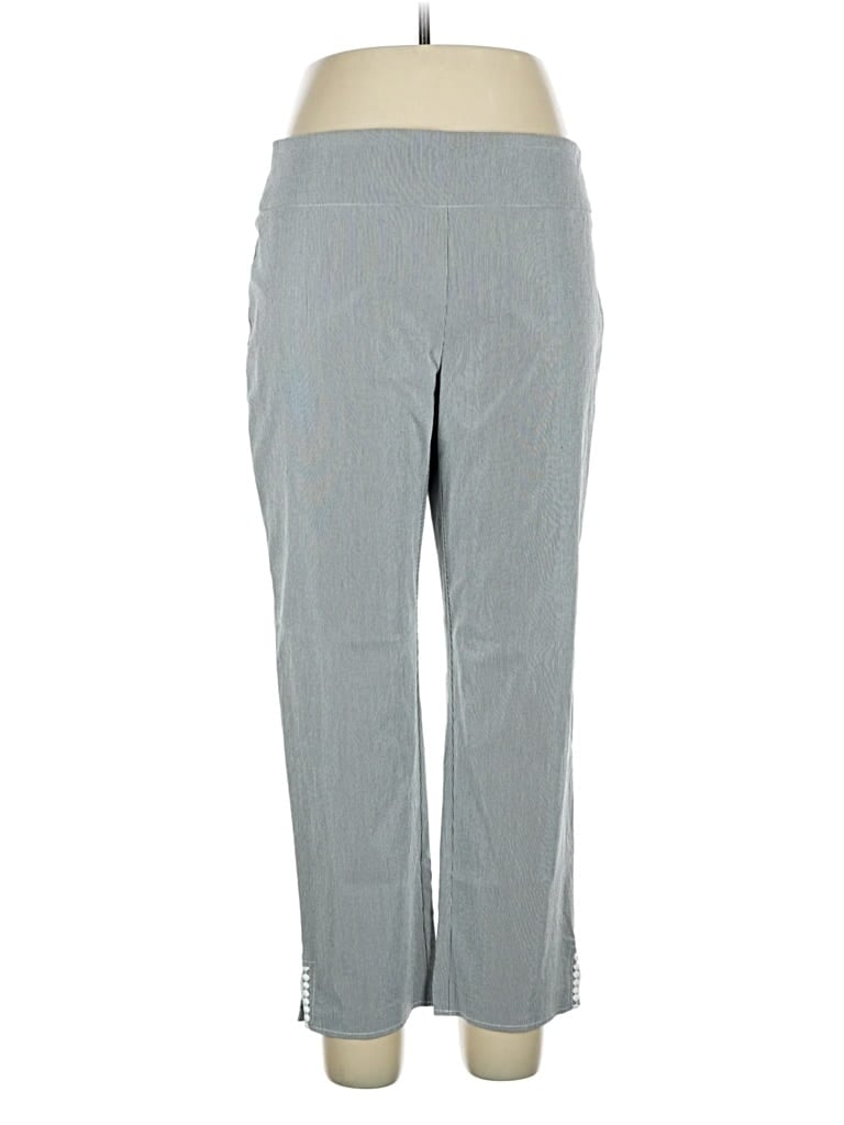 Pre-owned Crown & Ivy Casual Pants In Gray
