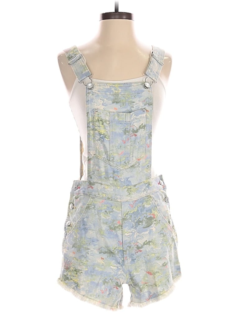 Pre-owned Pilcro Overalls In Blue