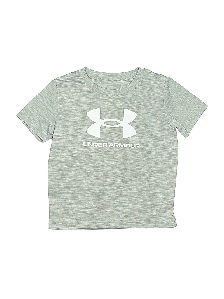 Pre-owned Under Armour Kids' Short Sleeve T-shirt In Gray