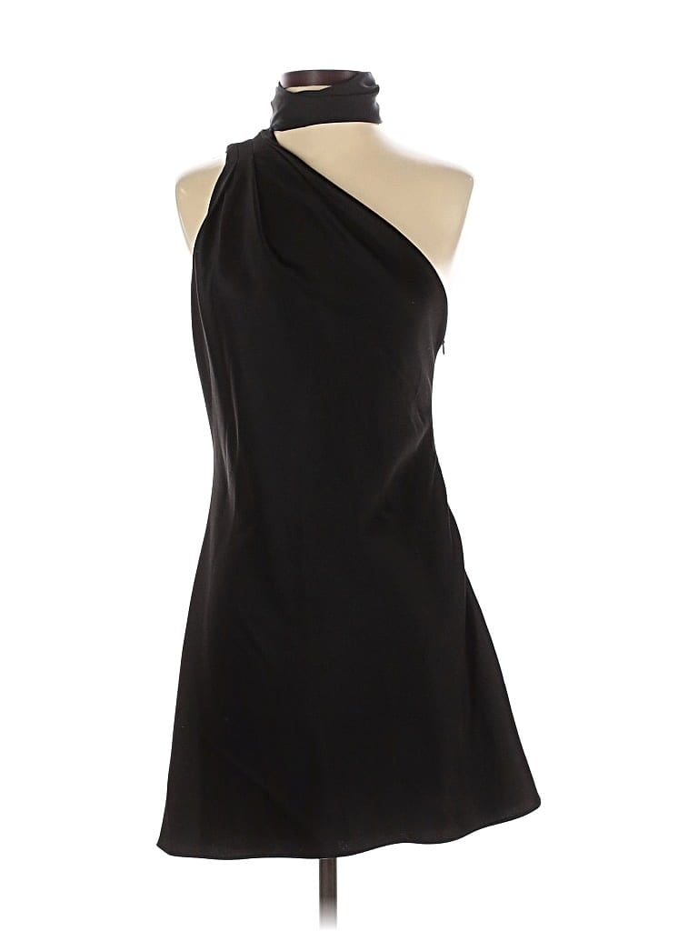 Pre-owned Alice And Olivia Alice + Olivia Cocktail Dress In Black