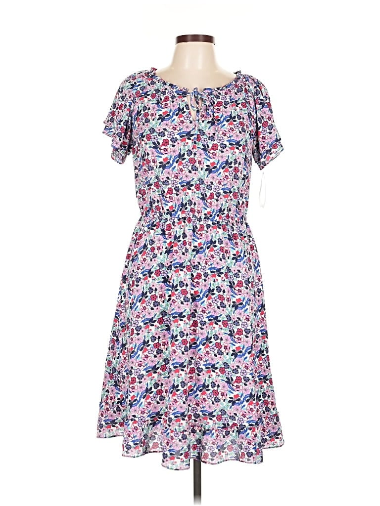 Pre-owned Talbots Casual Dress In Blue